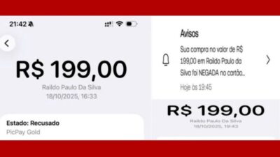 Moradores de São Luís e Imperatriz relatam compras indevidas de R$ 199 em cartões de crédito