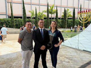 Momento de fé: Dra. Letícia Senyse participa de culto no Solo Sagrado em Taguatinga Sul