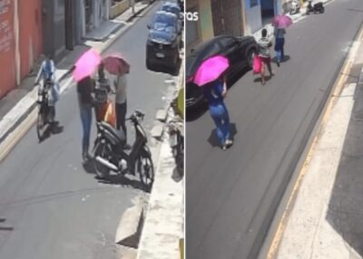 Imagens de câmeras de segurança mostram mulheres roubando R$ 7 mil de aposentada na Baixada Maranhense