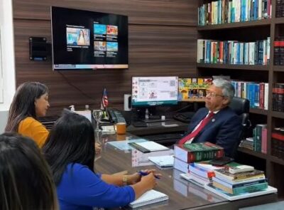 Eliziane discute com presidente do TRE-MA aumento da participação feminina na política