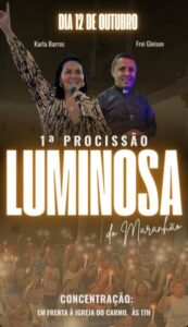 Primeira Procissão Luminosa de São Luís celebra o Milagre do Sol de Fátima