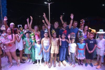 Prefeito Kleber Tratorzão e primeira-dama Núbia Patrol realizam grande festa em homenagem às crianças de São Domingos