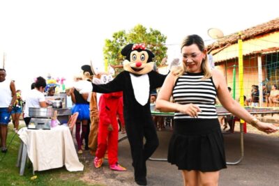 Vereadora Luana da Colônia promove linda festa em homenagem às crianças em Penalva 🎉