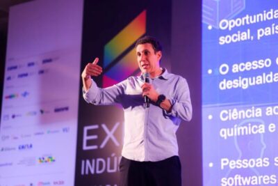 Samy Dana abre a programação de palestras magna no segundo dia da Expo Indústria