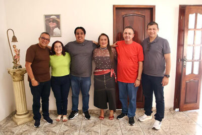 João Igor e Erlanio Xavier são recebidos pela cúpula política de Água Doce do Maranhão