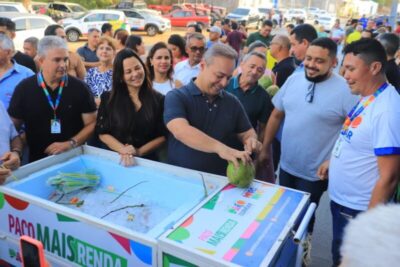 Prefeito Fred Campos entrega novo prédio da Secretaria Municipal de Agricultura e Pesca de Paço do Lumiar.