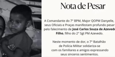 Filho de PM é morto com tiro enquanto pai limpava arma em casa, em Santa Inês