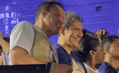 Vices cercam Braide em encerramento de festa católica