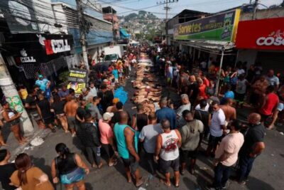 Número de mortes em megaoperação do Rio é 700% maior que média diária de letalidade policial no Brasil