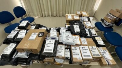 Receita Federal apreende mercadorias irregulares nos Correios de São Luís
