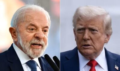 Presidente Lula fala com Trump em meio à crise gerada por tarifaço