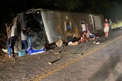 Acidente com ônibus em Pernambuco deixa 17 mortos; PF investiga irregularidades