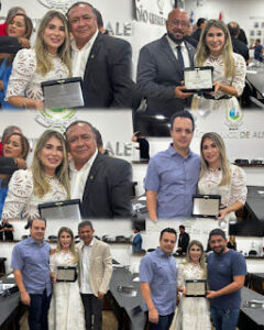 Luiza do Friagro recebe Título de Cidadã Honorária Açailandense em solenidade na Câmara Municipal