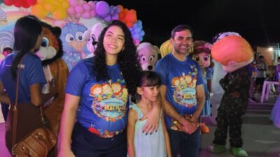 Praça da Família lota em grande festa do Dia das Crianças em São Benedito do Rio Preto