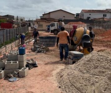 Obras do Centro de Parto Normal seguem avançando em Pinheiro