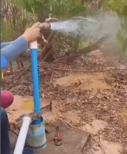 Gestão Danilo Moraes em Cedral do Maranhão segue com a  limpeza regular de poços artesianos