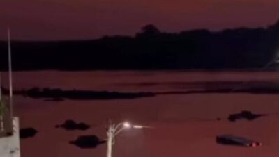 Ônibus que seguia do Mato Grosso para Barra do Corda cai no Rio Tocantins