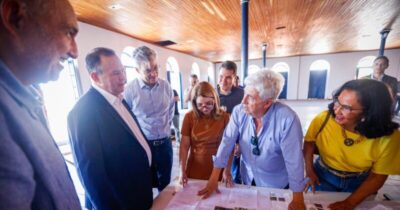 Governo e rede hoteleira portuguesa vistoriam obras no Centro Histórico de São Luís