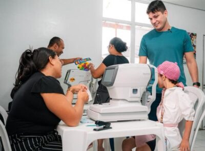 Cuidar dos Olhos Kids: Governo promove atendimento oftalmológico no Centro de Especialidade Ninar