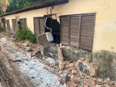 Caminhão destrói parte de escola em São Luís e deixa alunos sem aula