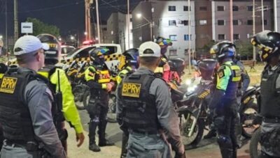 Dez motociclistas são presos na Ilhinha durante ação conjunta em São Luís