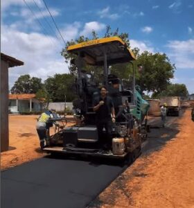 Progresso no Bairro São Sebastião em Cajapió