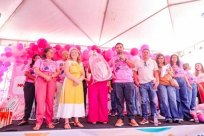 Presidente Iracema Vale prestigia ações do Outubro Rosa em Barreirinhas