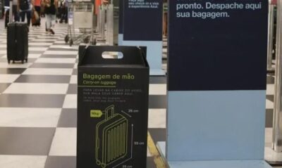 Senado aprova gratuidade para bagagem de mão em vôos