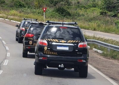 Polícia Federal monitora desmatamento na T.I. Arariboia