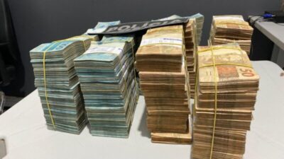 URGENTE! Polícia Federal prende duas pessoas com R$ 700 mil em espécie no Maranhão