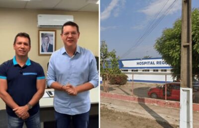 Professor Jesiel e Vinícius Ferro anunciam retorno do serviço de obstetrícia ao Hospital Regional de Monção