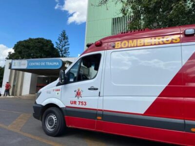 Motociclista fica ferido após colisão na Estrutural