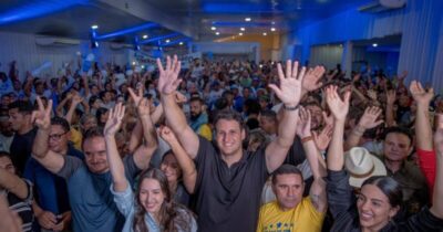 “Aceito a missão de ser pré-candidato a governador”, afirma Orleans em Caxias