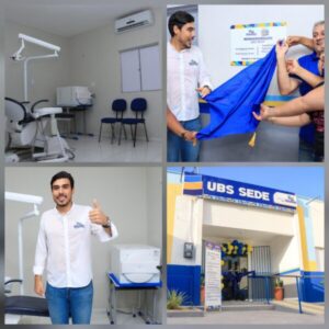 UBS da Sede é totalmente reformada e entregue à população pelo prefeito Jonas Magno