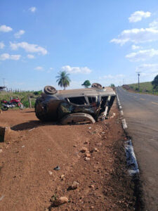 URGENTE: acidente gravíssimo quase tira a vida de Eletricista na estrada do entroncamento em Tuntum