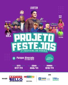 Timon viverá o 1º Festival de Verão neste final de semana com apoio do deputado Leandro Bello