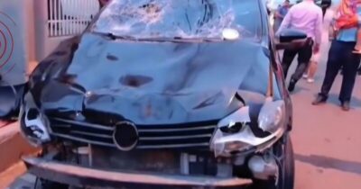 Motorista em alta velocidade atropela oito pessoas que saíam de igreja em Imperatriz