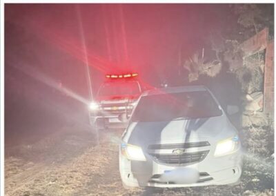 Policiais recuperam veículo e resgatam motorista de aplicativo sequestrado em Paço do Lumiar