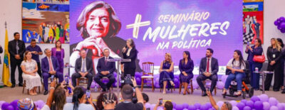Ministra Cármen Lúcia defende mais espaço para mulheres na política durante seminário na Alema