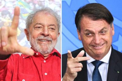 Pesquisa Quaest mostra Lula e Bolsonaro empatados dentro da margem de erro