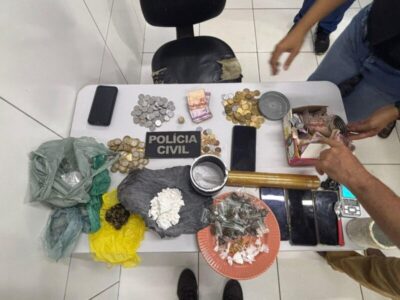 Quatro pessoas são presas por tráfico de drogas em Timon; grupo misturava  creatina com cocaína para elevar o lucro