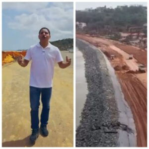 Zé Inácio destaca parceria entre Lula e Brandão nas obras da Nova Litorânea
