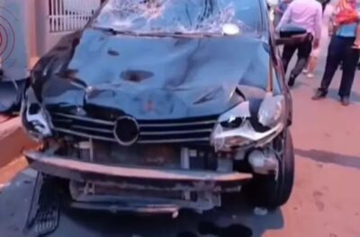 Atropelamento deixa oito pessoas feridas no bairro Nova Imperatriz; motorista é encaminhado para teste do bafômetro