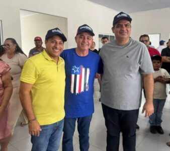 Festas de emancipação política marcam fortalecimento da gestão Ronaldo Vieira com apoio de Erlanio Xavier e Gleydson Resende