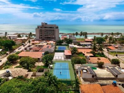 Ritz inaugura clube de tênis em Barra de São Miguel