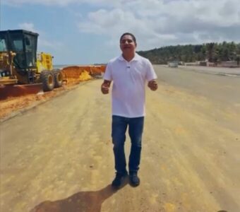 ZÉ INÁCIO DESTACA PARCERIA ENTRE LULA E BRANDÃO NAS OBRAS DA NOVA LITORÂNEA