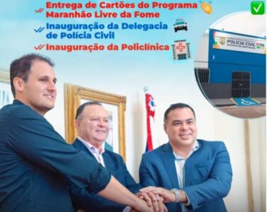 Brandão inaugura Policlínica e nova Delegacia em Santa Helena neste sábado (15)