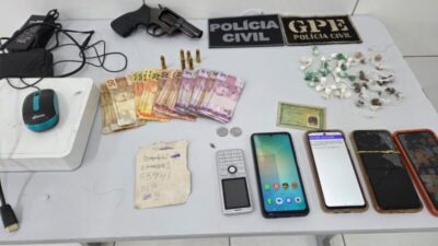 Casal é preso em Timon por tráfico de drogas