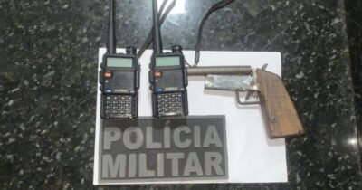 Menor é apreendido com arma de fabricação caseira e dois rádios comunicadores em Itapecuru Mirim/MA