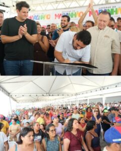 Governador Carlos Brandão e prefeito Vinícius Vale anunciam obras e entregas em Barreirinhas